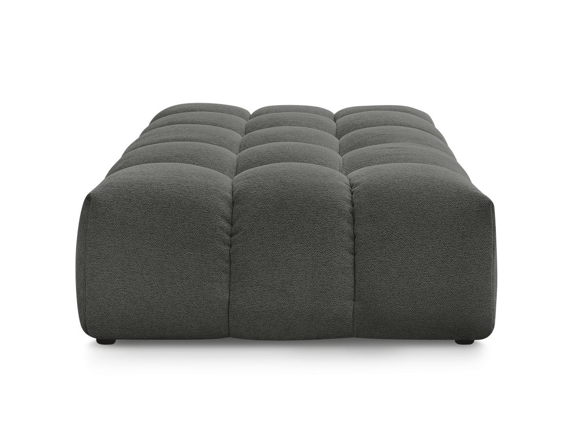 Pouf EVEREST tissu chiné