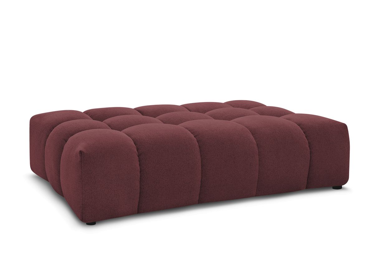Pouf EVEREST tissu chiné
