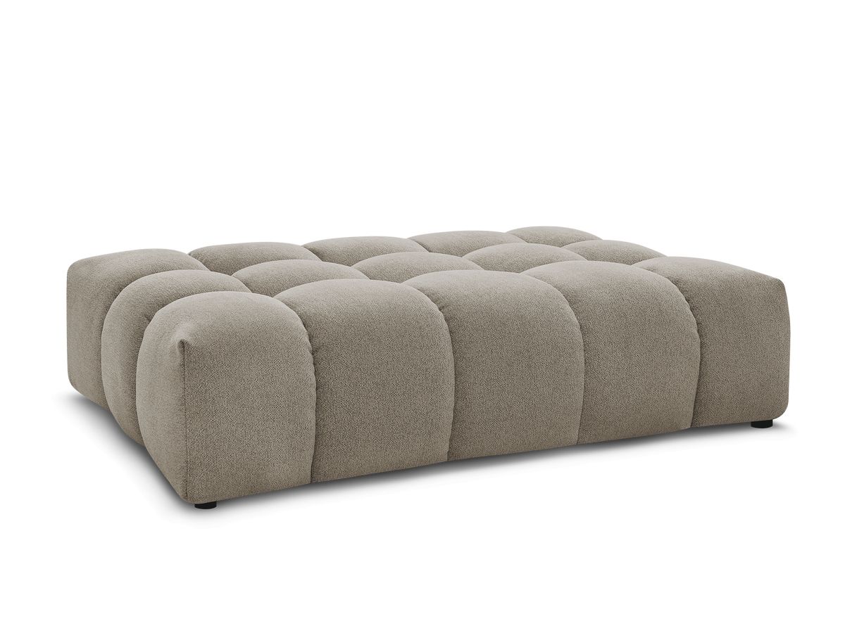 Pouf EVEREST tissu chiné