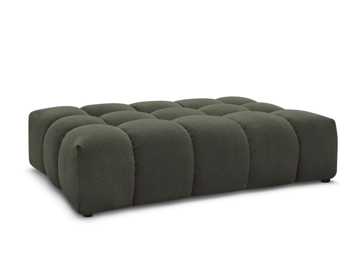 Pouf EVEREST tissu chiné