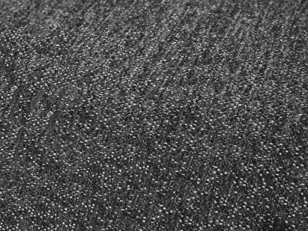 Canapé d'angle fixe EVEREST tissu chiné