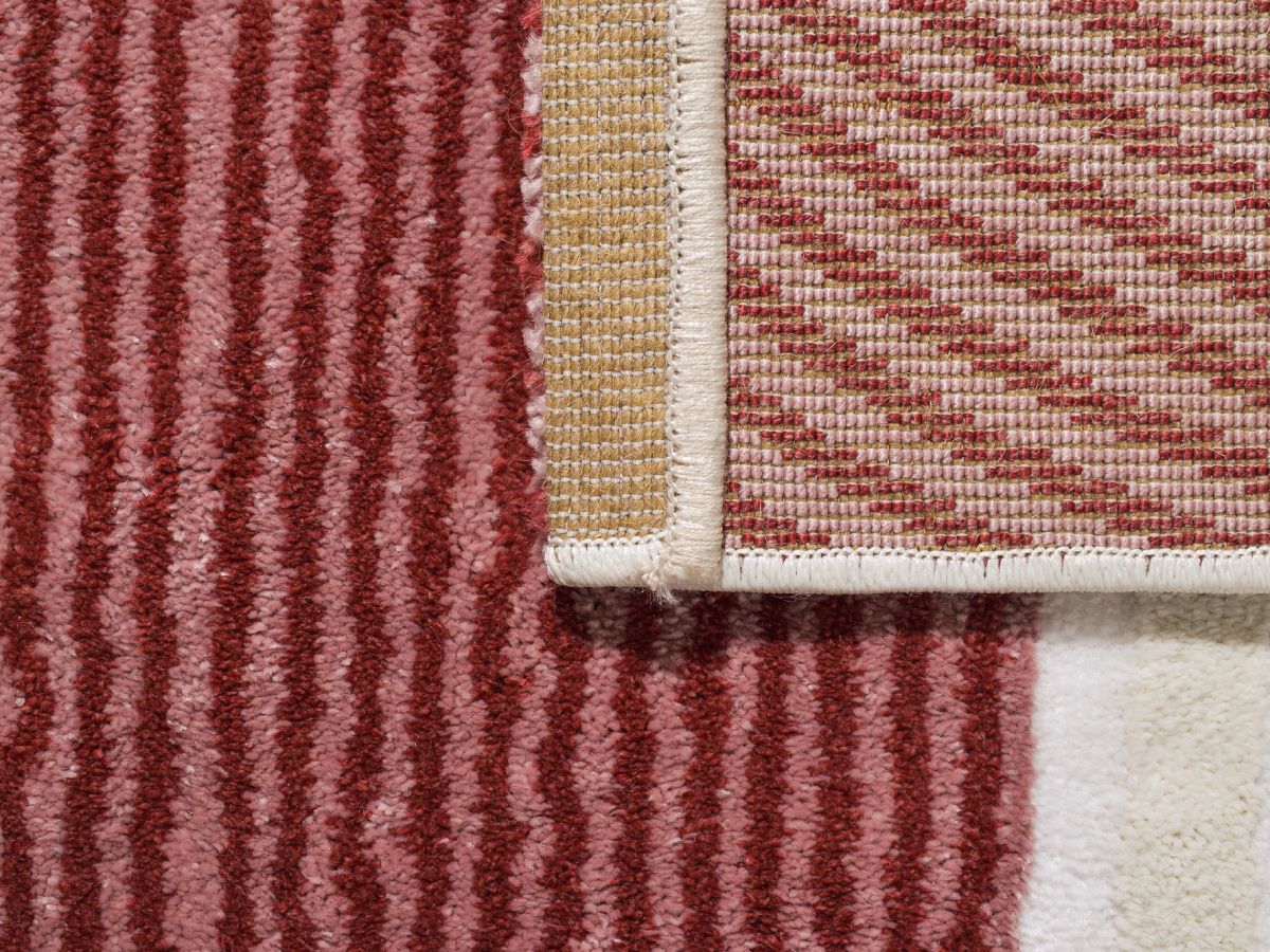 Tapis poils courts FRANE motif géometrique