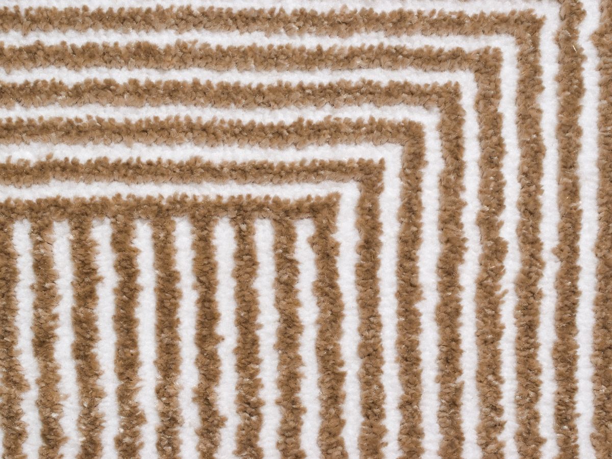 Tapis poils courts FRANE motif géometrique