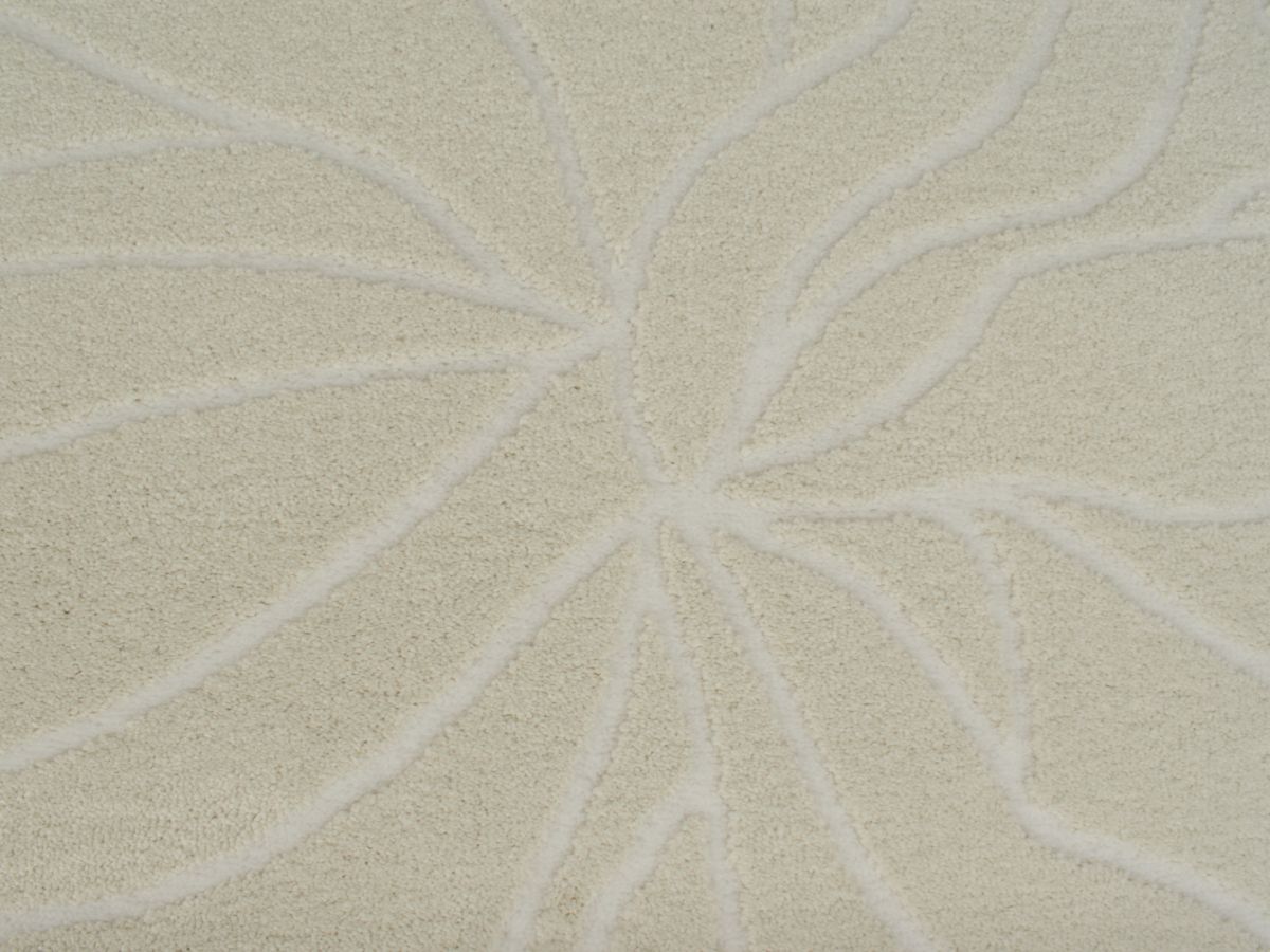 NORMA kortpolig vloerkleed met abstract patroon