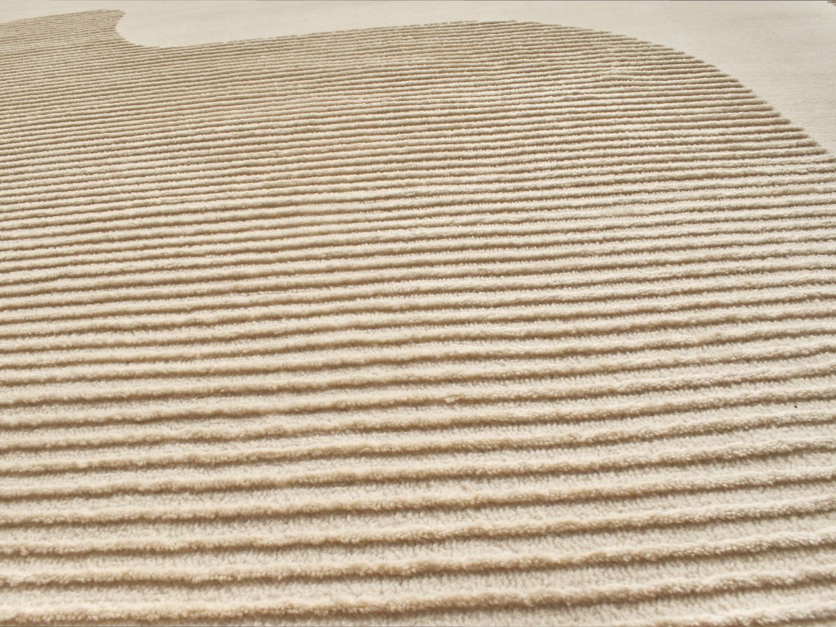 NAOMIE kortpolig vloerkleed met geometrisch patroon