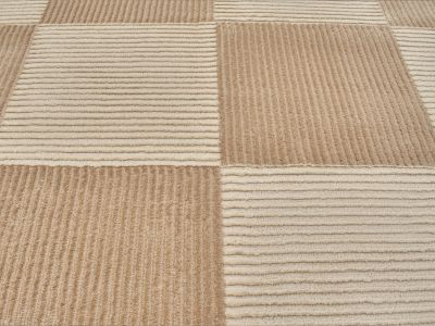 Tapis poils courts ANOUCK motif géometrique