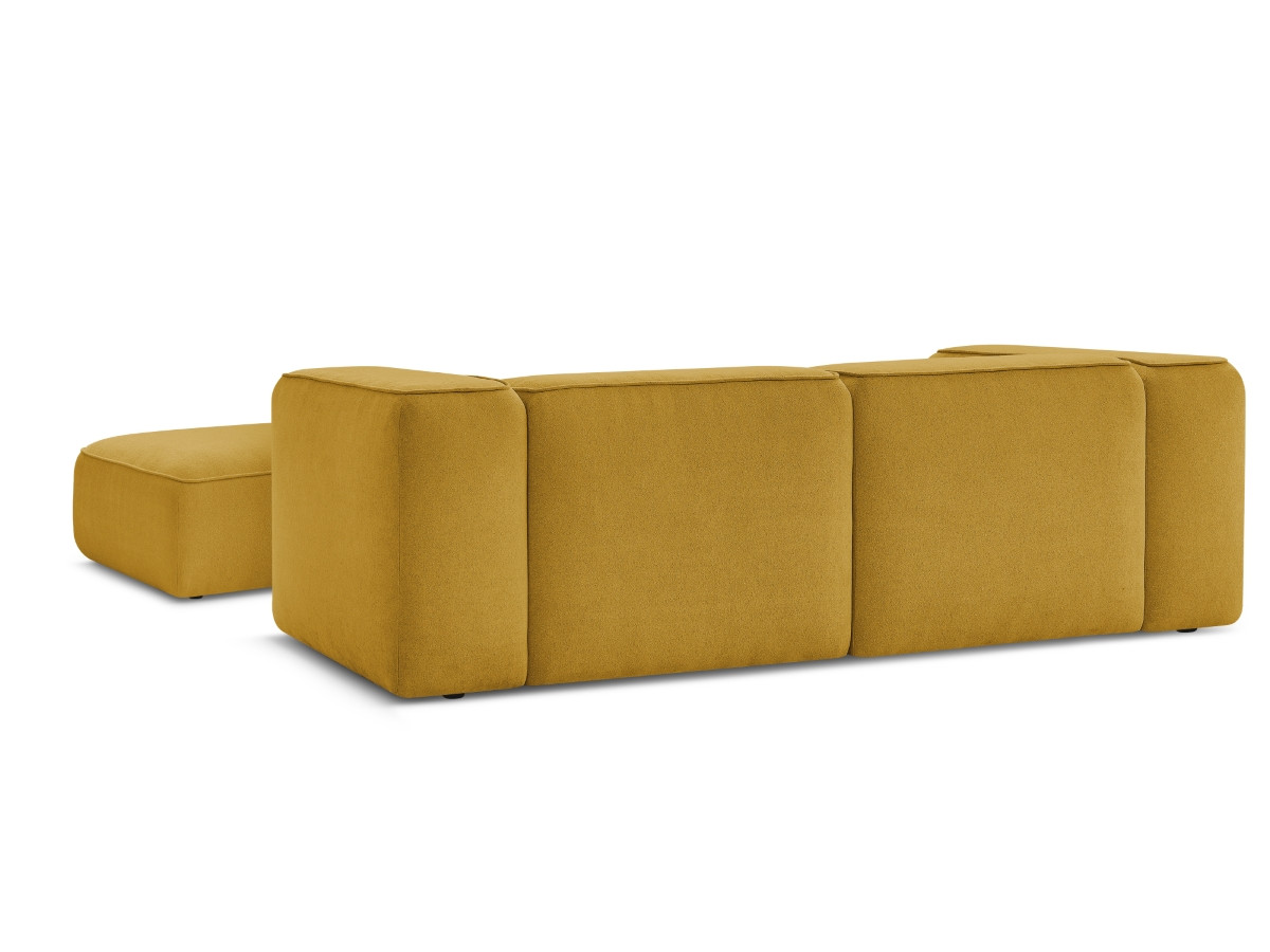 Canapé droit fixe 2 places ZEPHYR avec pouf
