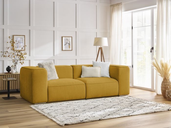 Canapé droit fixe 3 places ZEPHYR