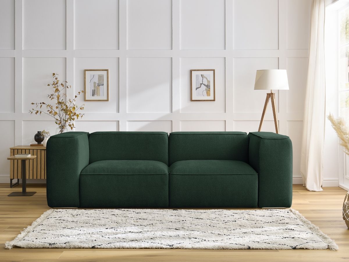 Canapé droit 2 places ZEPHYR vert — vue 5