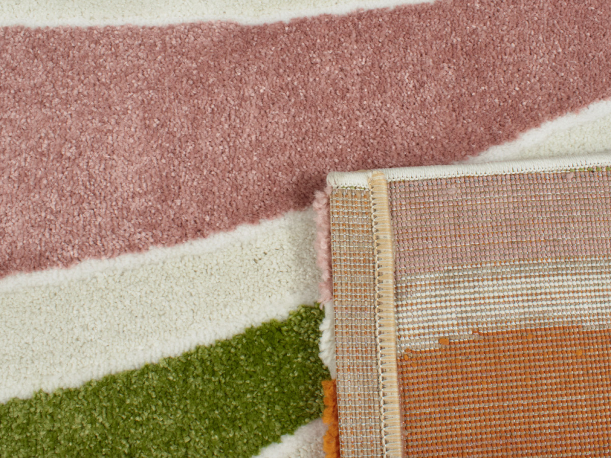 Tapis poils courts ARNITA motif abstrait