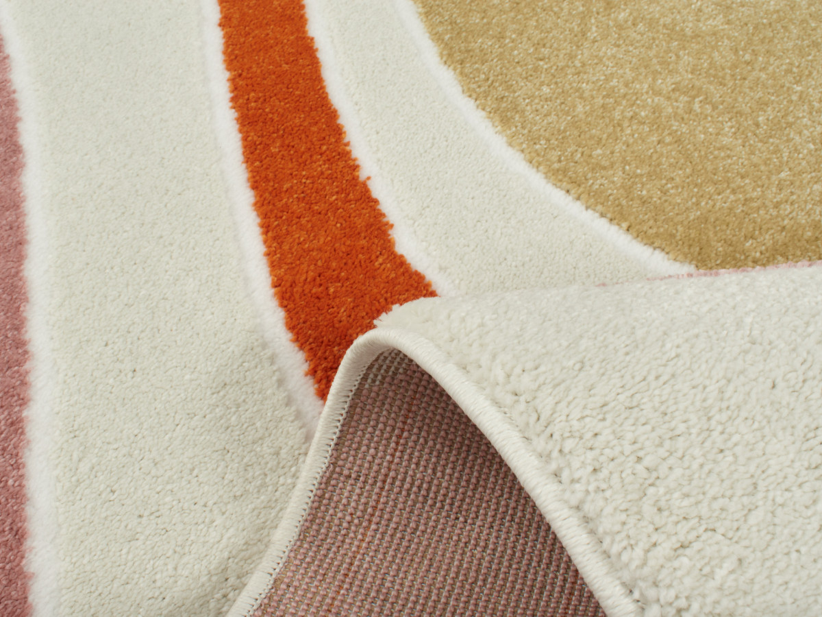 Tapis poils courts ARNITA motif abstrait