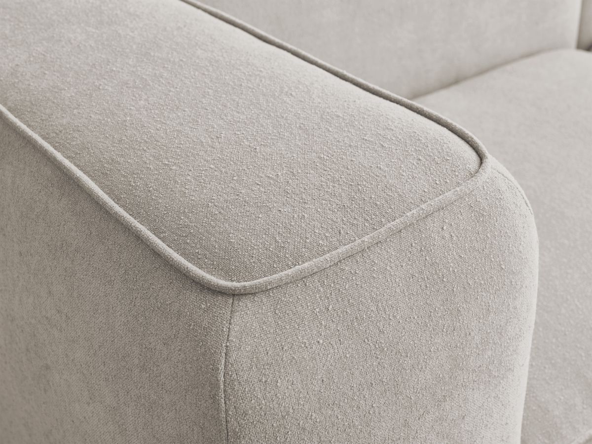 Canapé d'angle fixe compact ZEPHYR