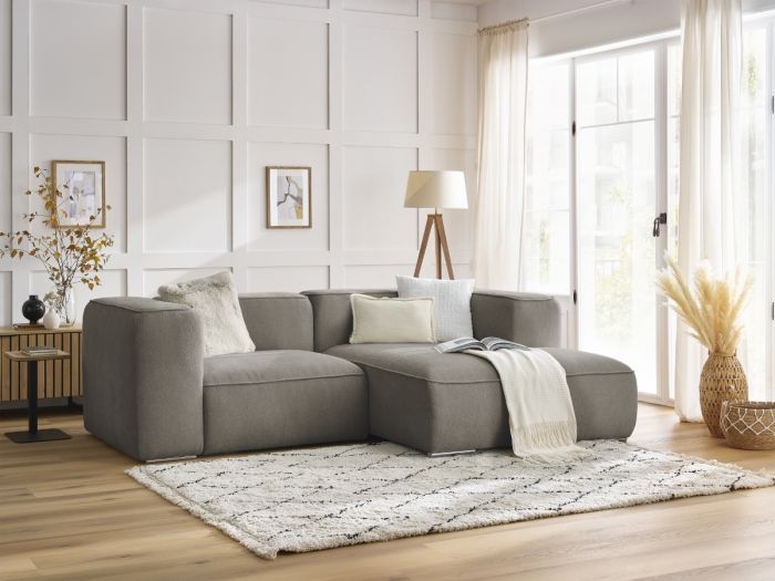 Canapé d'angle fixe compact ZEPHYR