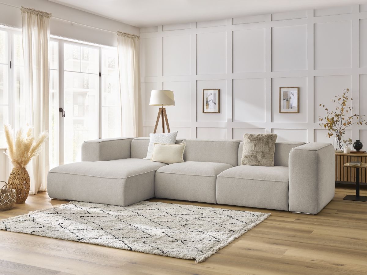 Canapé d'angle fixe ZEPHYR