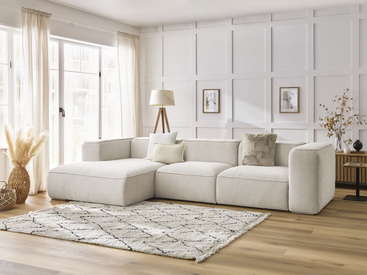 Canapé d'angle fixe ZEPHYR