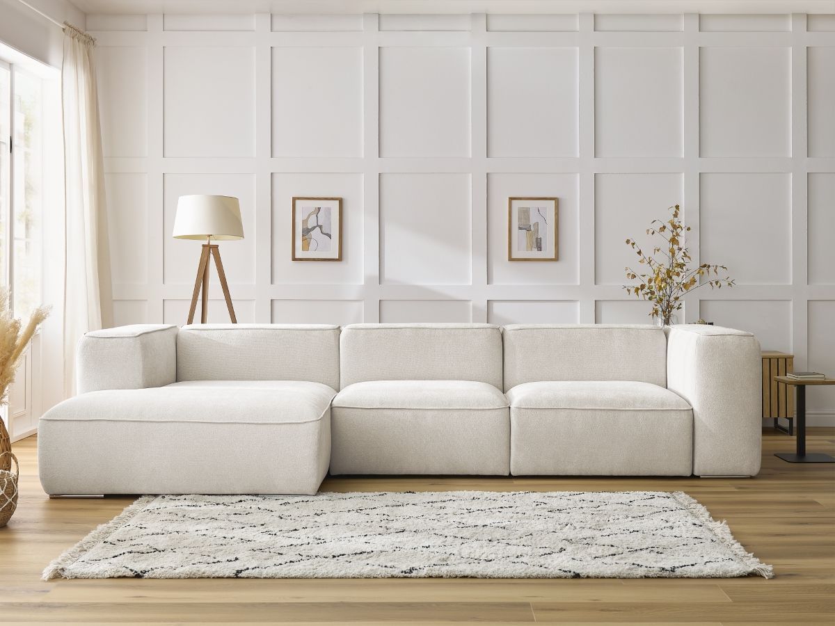 Canapé d'angle fixe ZEPHYR