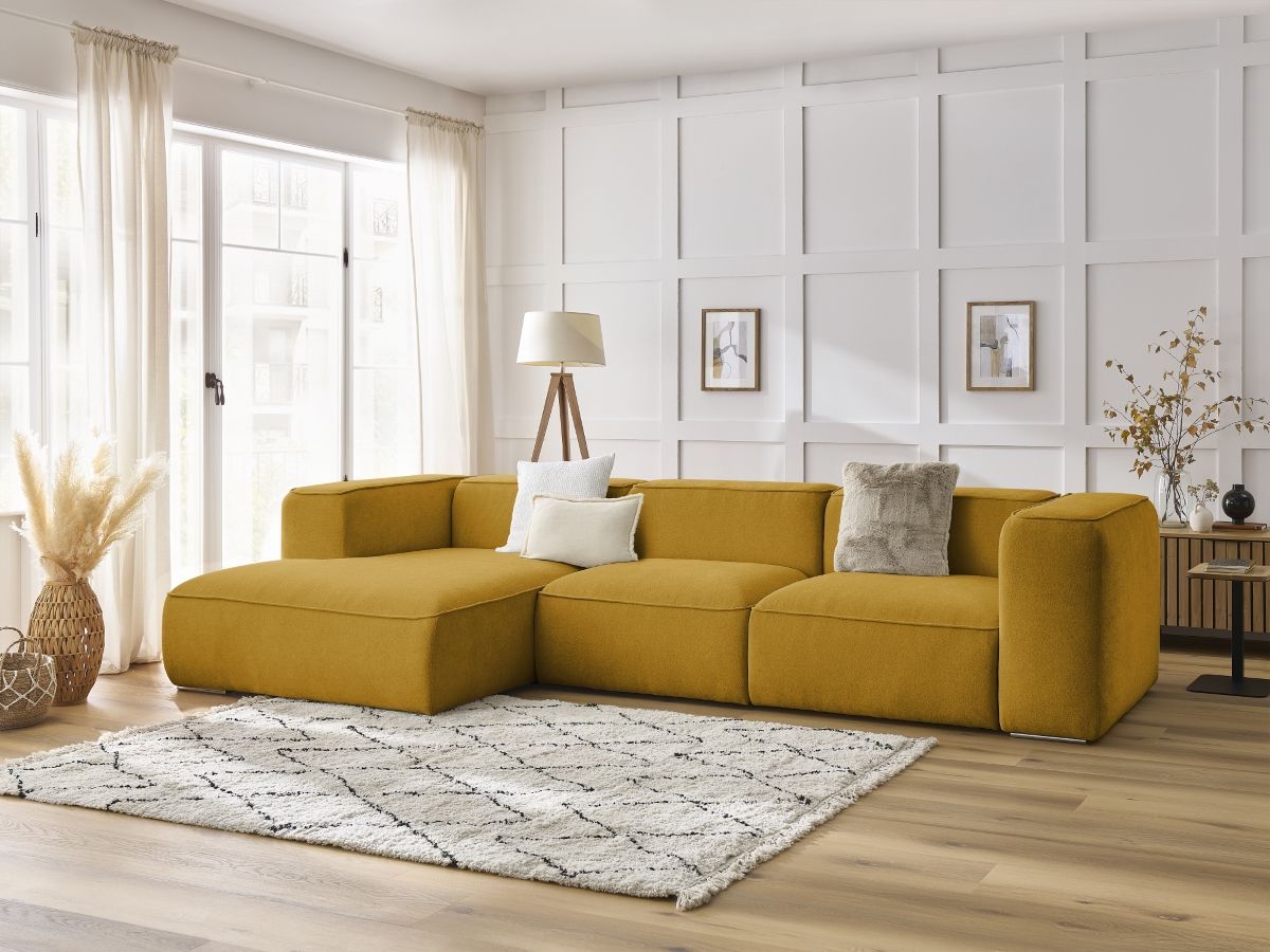 Canapé d'angle fixe ZEPHYR