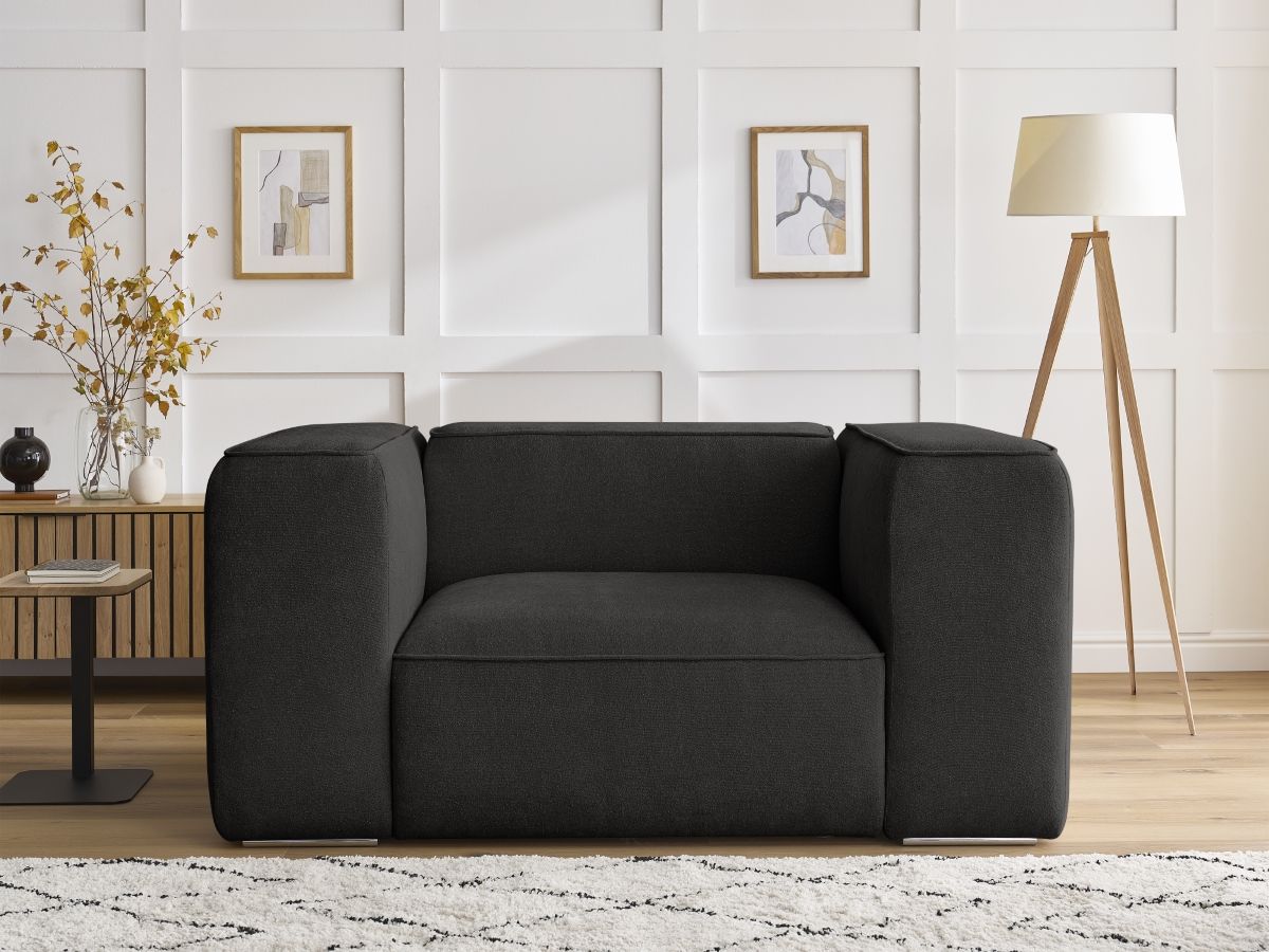 Fauteuil ZEPHYR noir — vue 5