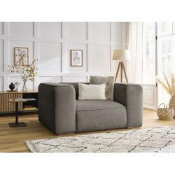 Fauteuil ZEPHYR dans un coin lecture Japandi
