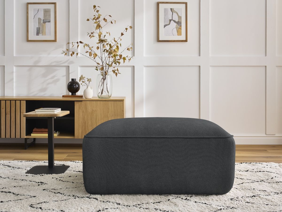 Pouf ZEPHYR gris foncé — vue 5