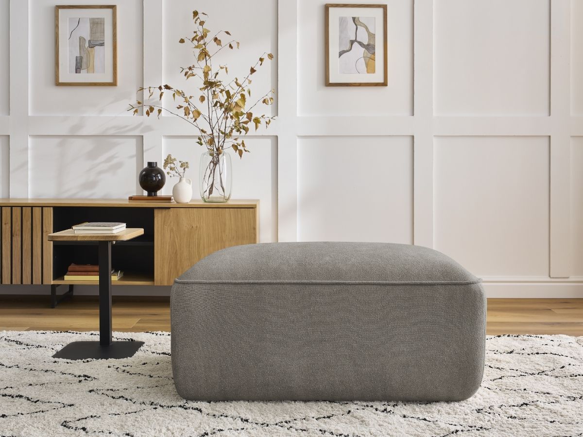 Pouf ZEPHYR taupe — vue 5