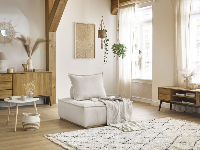 Chauffeuse 1 place sans accoudoirs ELISA