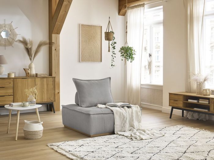 Chauffeuse 1 place sans accoudoirs ELISA