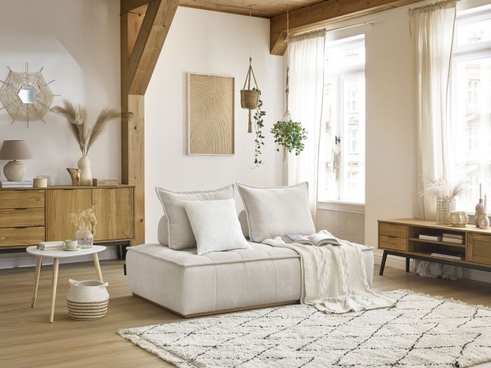 Chauffeuse 2 places sans accoudoirs ELISA