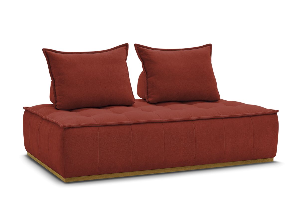 ELISA 2-zits fauteuil zonder armleuningen