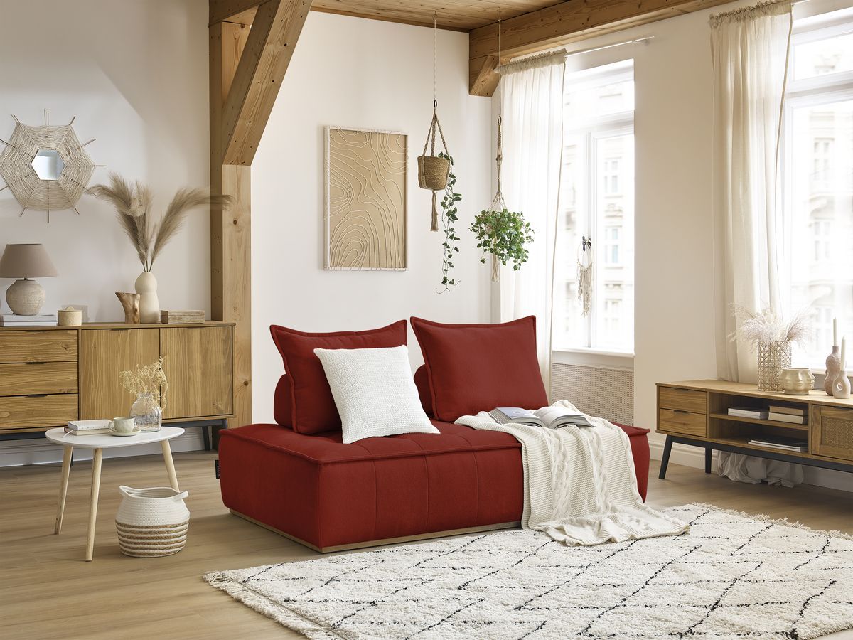 ELISA 2-zits fauteuil zonder armleuningen