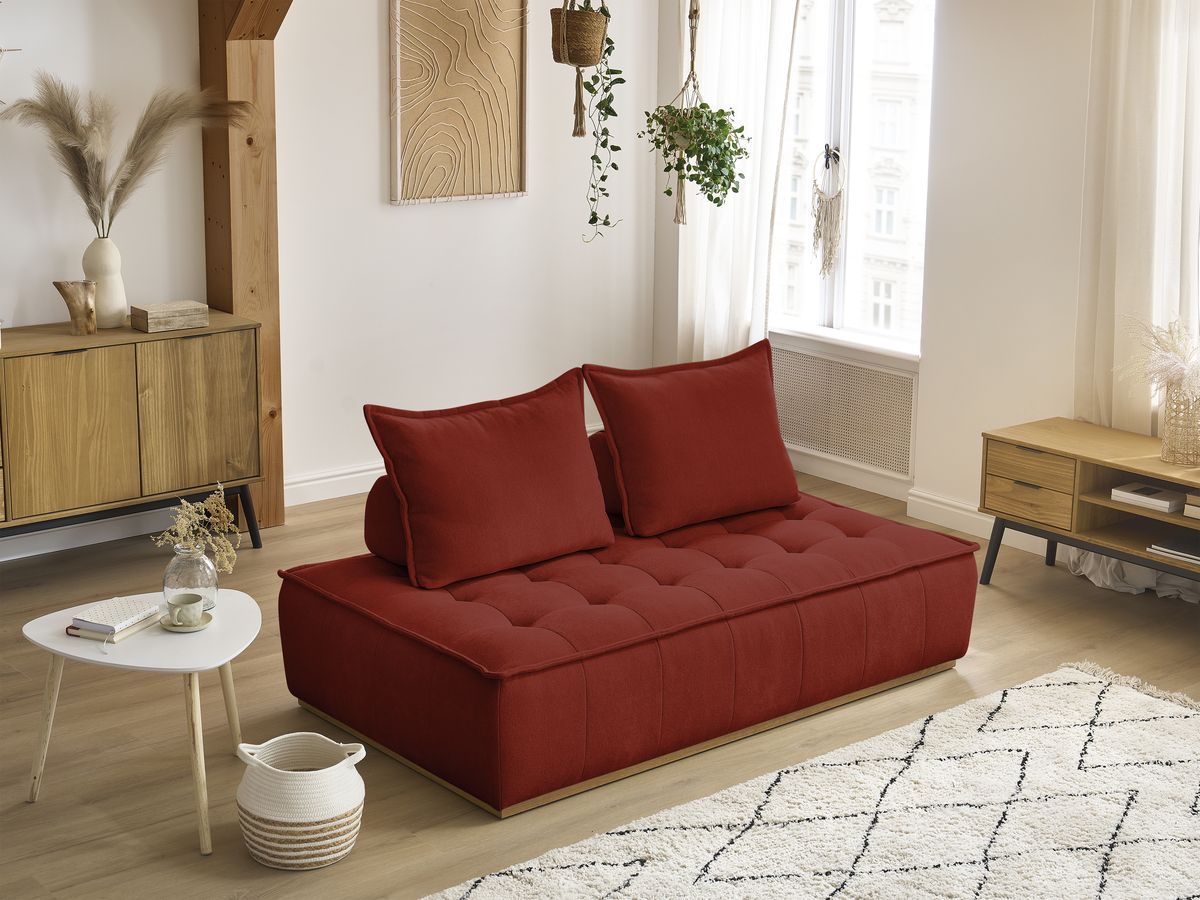 ELISA 2-zits fauteuil zonder armleuningen
