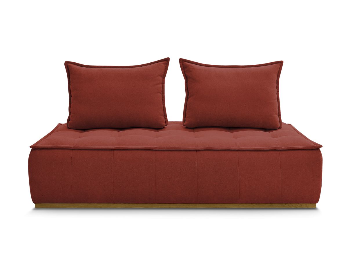 ELISA 2-zits fauteuil zonder armleuningen