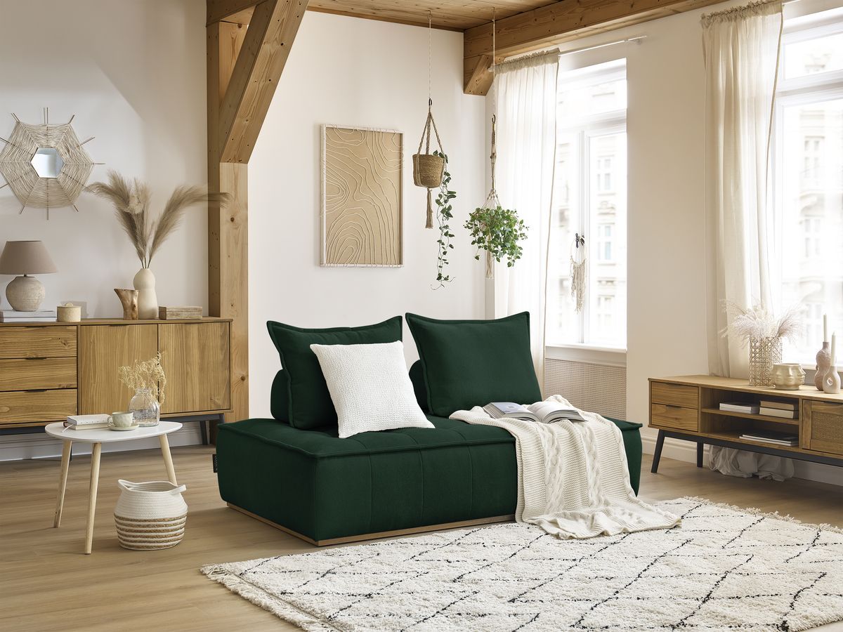 ELISA 2-zits fauteuil zonder armleuningen