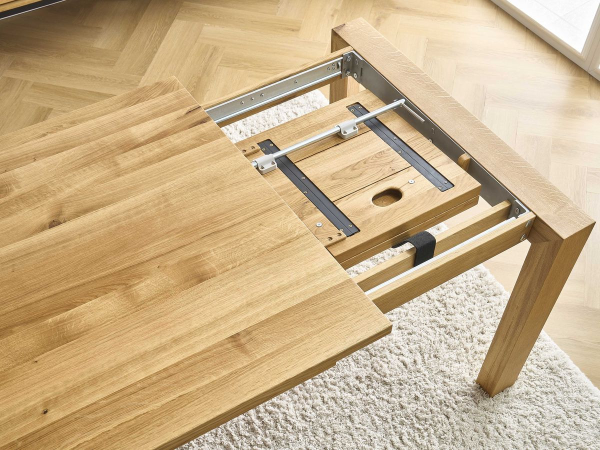 Canapé d'angle fixe EVEREST tissu chiné - Orange - Angle droit - 10 coussins