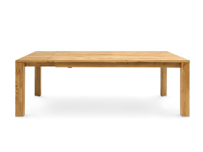 Table à manger extensible SALOMEE chêne massif