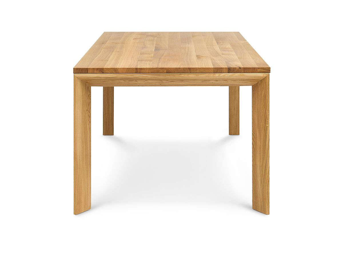 Table à manger extensible SALOMEE chêne massif