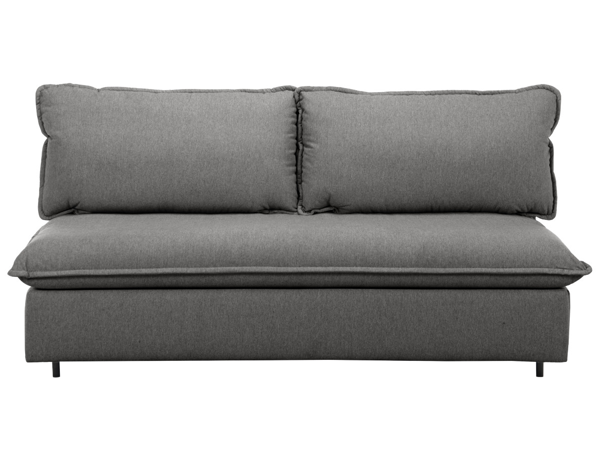 Canapé droit convertible ISADORA chiné gris foncé — vue 6