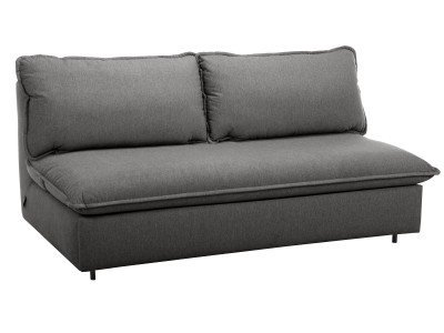 Canapé droit convertible ouverture express ISADORA tissu chiné