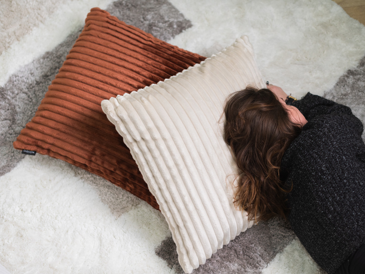 Coussin 60 x 60 cm OSLO beige — vue 6