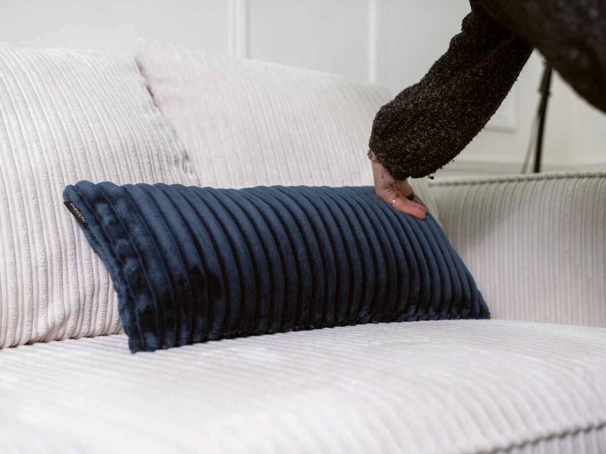 Coussin 70 x 30 cm OSLO bleu — vue 5