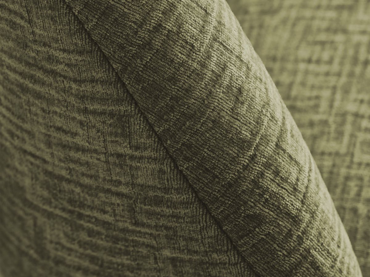 Lot de chaises LALIE tissu texturé et pieds étoile