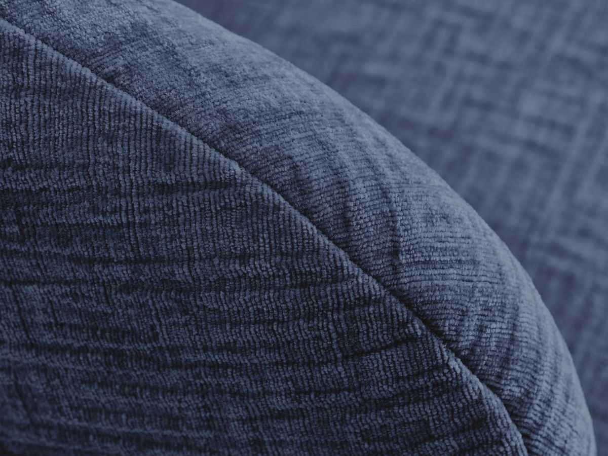 Lot de chaises SOPHIE tissu texturé et pieds étoile