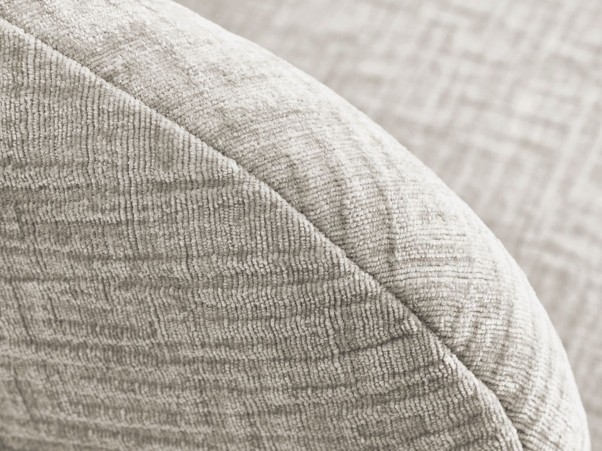 Lot de chaises SOPHIE tissu texturé et pieds étoile