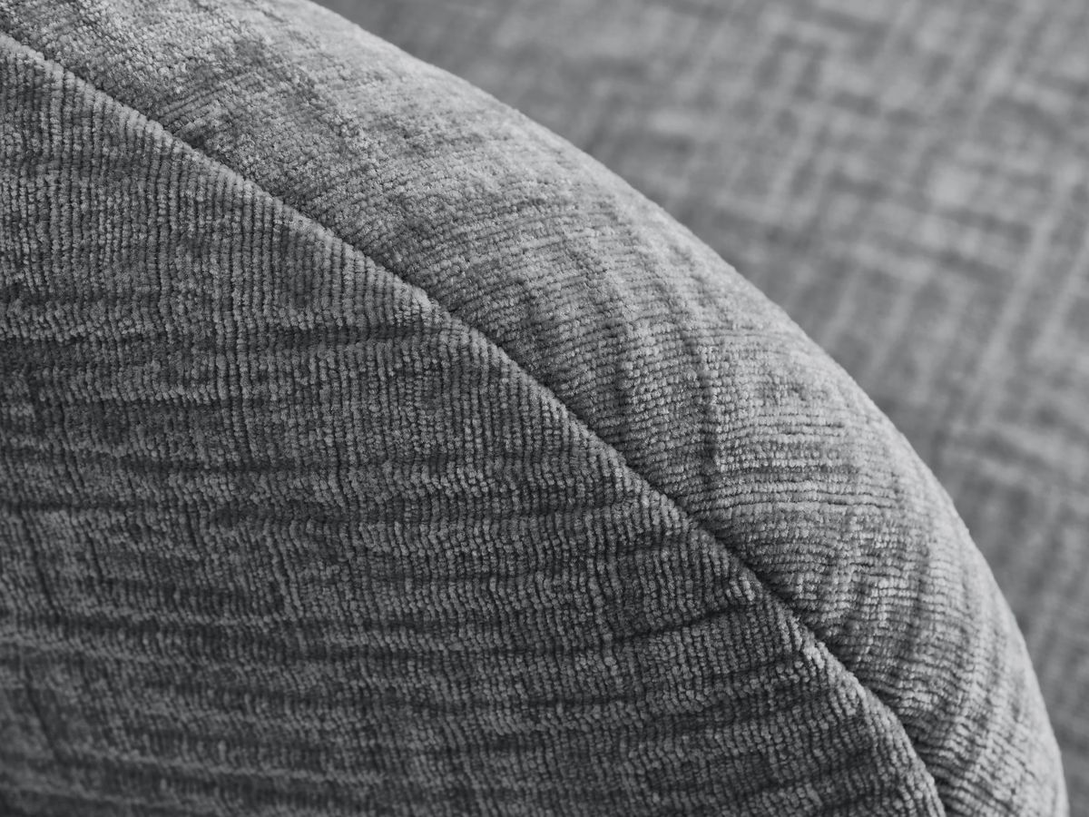 Lot de chaises SOPHIE tissu texturé et pieds étoile