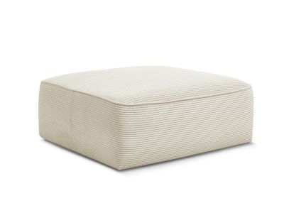 Pouf LEOPOLD velours côtelé