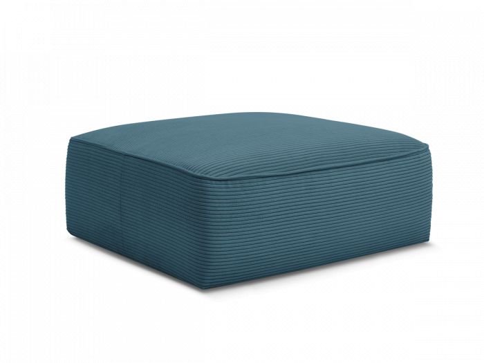 Pouf LEOPOLD velours côtelé