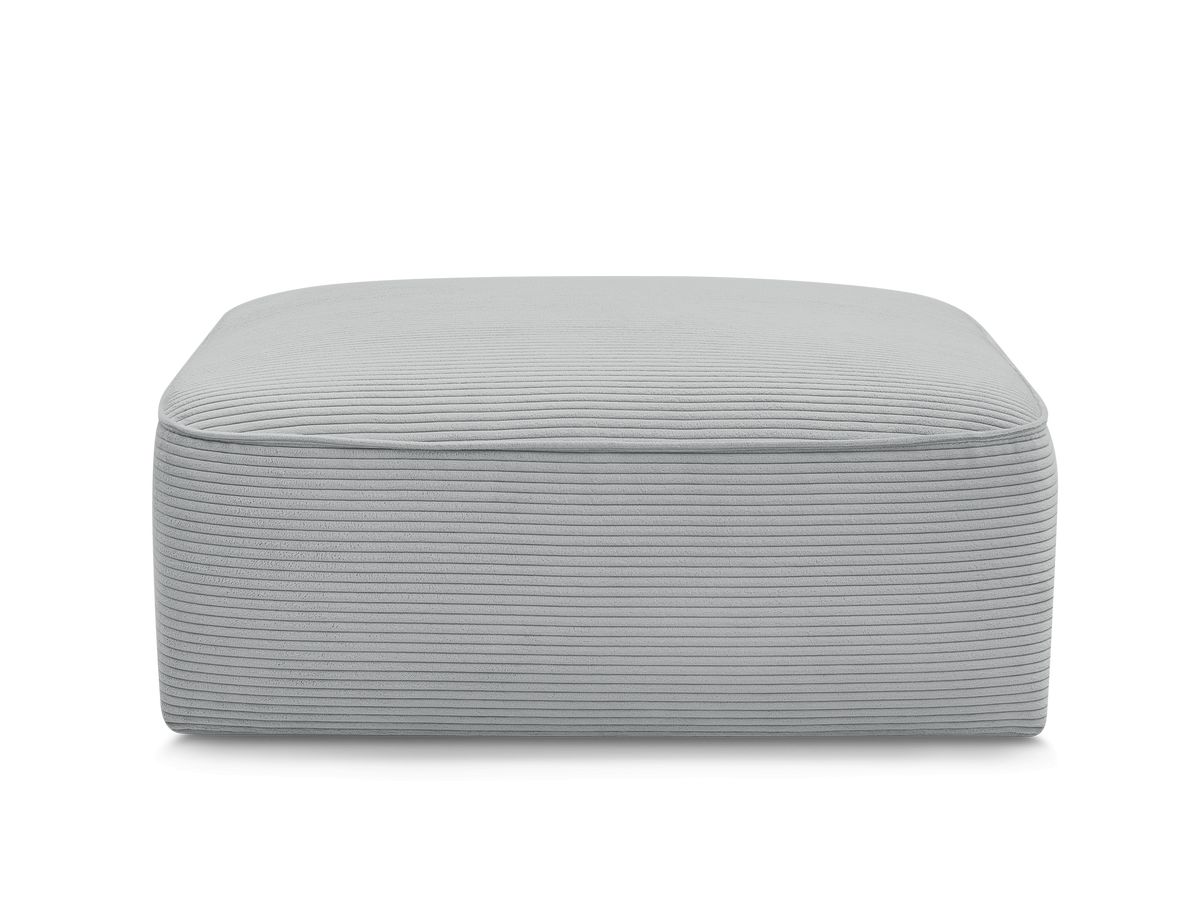 Pouf LEOPOLD velours côtelé