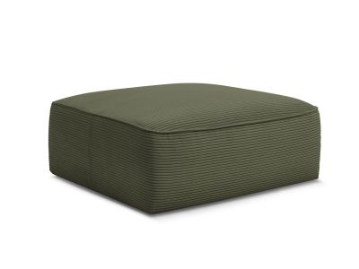 Pouf LEOPOLD velours côtelé
