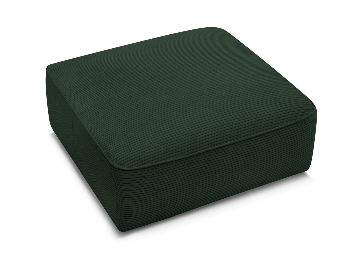 Pouf LEOPOLD velours côtelé