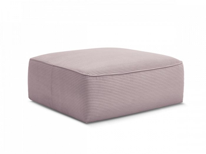 Pouf LEOPOLD velours côtelé